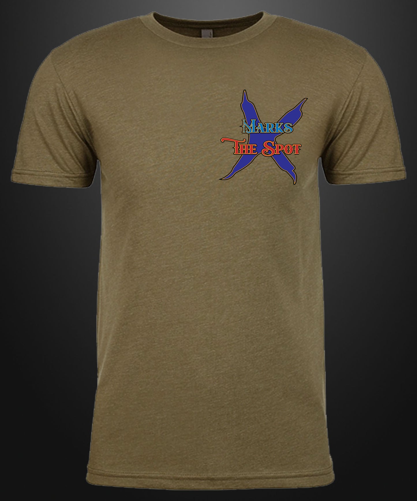 X Marks The Spot T-Shirt Brown