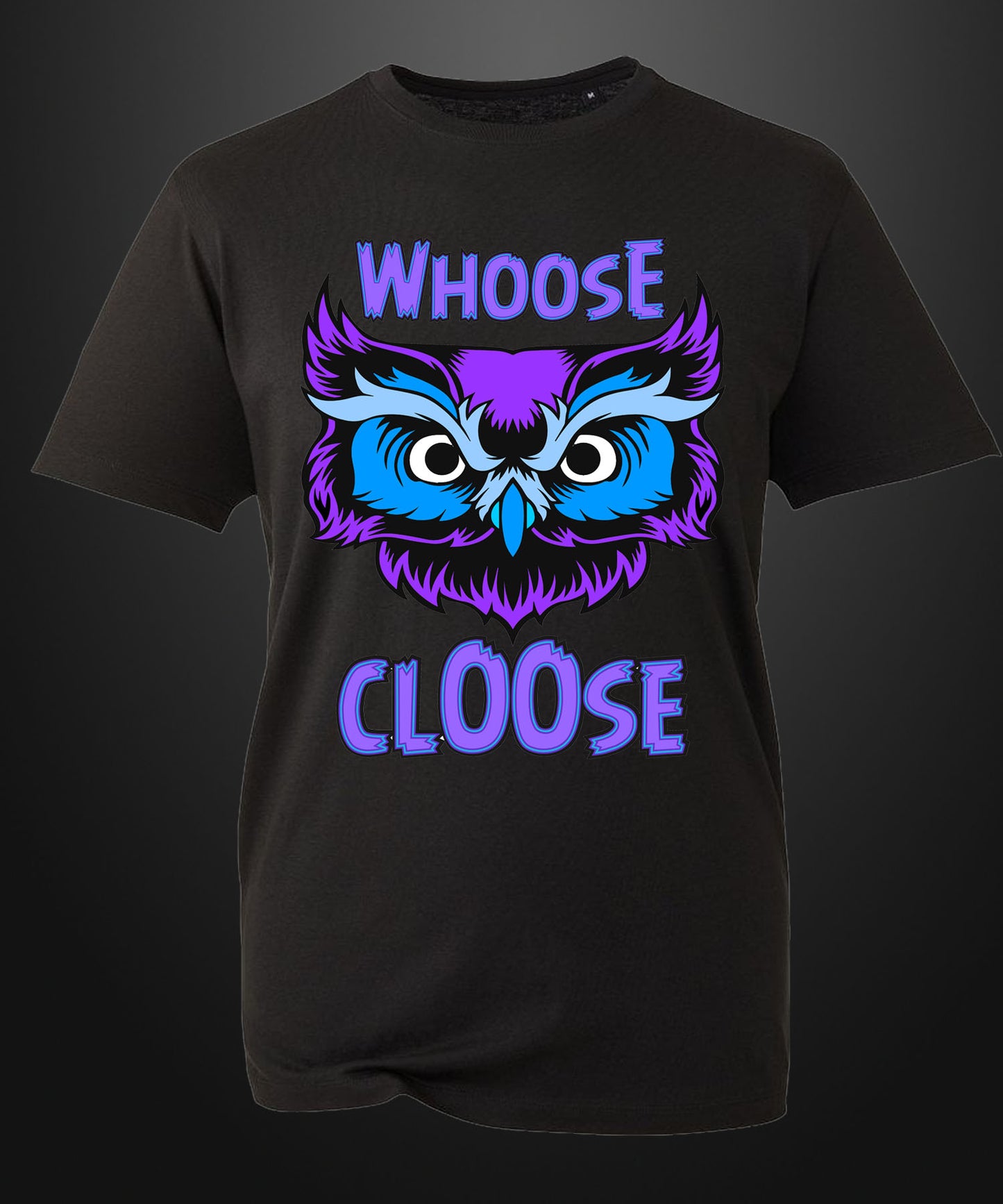 Whoose Cloose Black/ Purple T-shirt