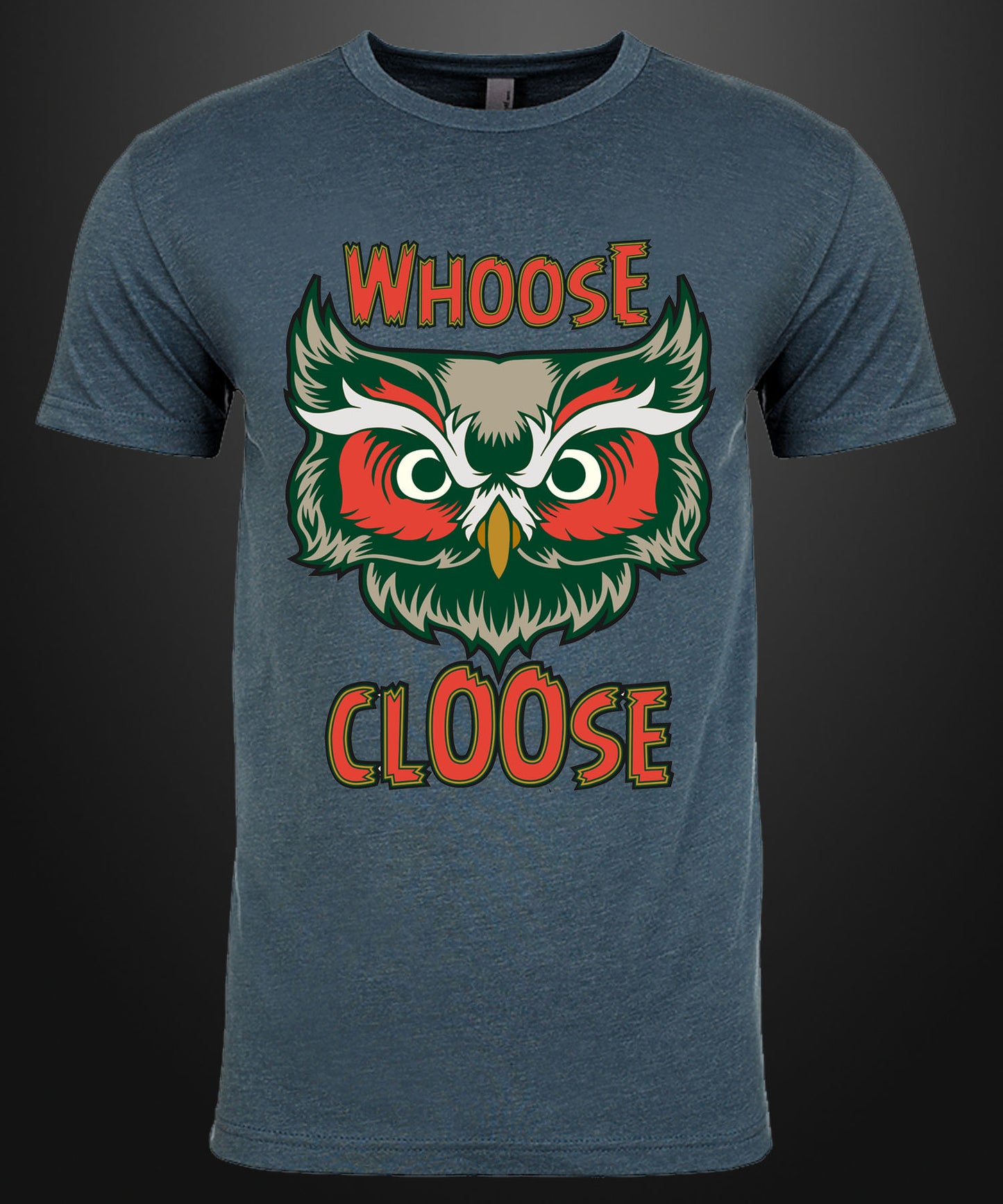 Whoose Cloose Blue/ Red T-shirt