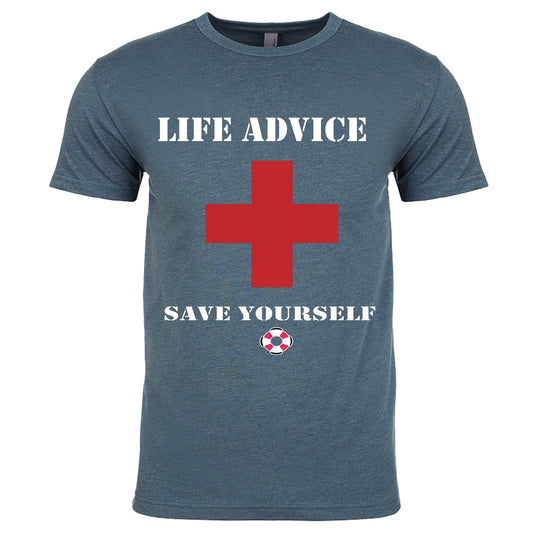 Save Yourself Blue T-shirt